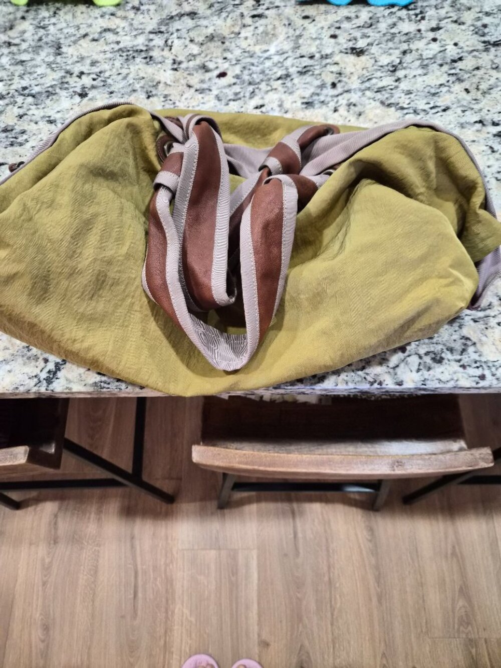 Lanvin tote shoulder fabric bag - Picture 3 of 13